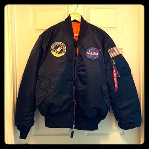 Alpha Industries Alpha L2b NASA Mens Flight Jacket